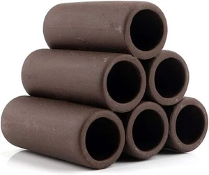New Aquarium Accessories Brown Ceramic Hiding cave 1PCS Handmade Breeding Tube - Picture 1 of 2
