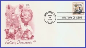 USA3 #3889 U/A ARTCRAFT FDC Blue Santa Ornament - Picture 1 of 1