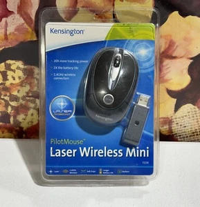 New Kensington Pilot Mouse Laser Wireless Mini Portable Mouse with Laser Optics - Picture 1 of 12
