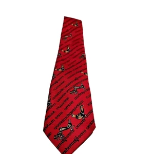 BSL Celtic Renaissance Designs Krawattenknoten rot/schwarz Neuheit Herren Anzug Krawatte Vintage - Bild 1 von 3