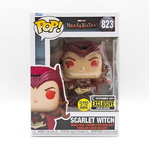 Funko Pop! Marvel Wanda Vision Scarlet Witch EE Exclusive GITD #823 - Picture 1 of 3