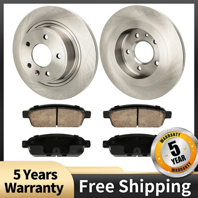 Rear Disc Rotors & Brake Pads for Buick Cascada 2016-2019 Verano 2012-2017 - Изображение 1 из 4