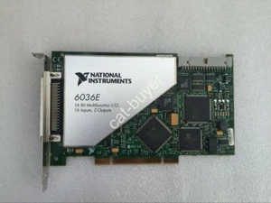 NATIONAL INSTRUMENTS NI PCI-6036E DIGITAL CARD adapter card 100% works - Afbeelding 1 van 3