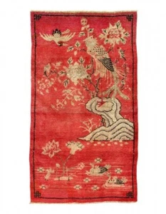 Fine Hand knotted Vintage Khotan rug 2'7'' X 4'7'' - Picture 1 of 3