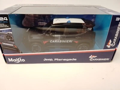 Maisto Jeep Renegade CARABINIERI 2017 1/24 31520C - Immagine 1 di 4
