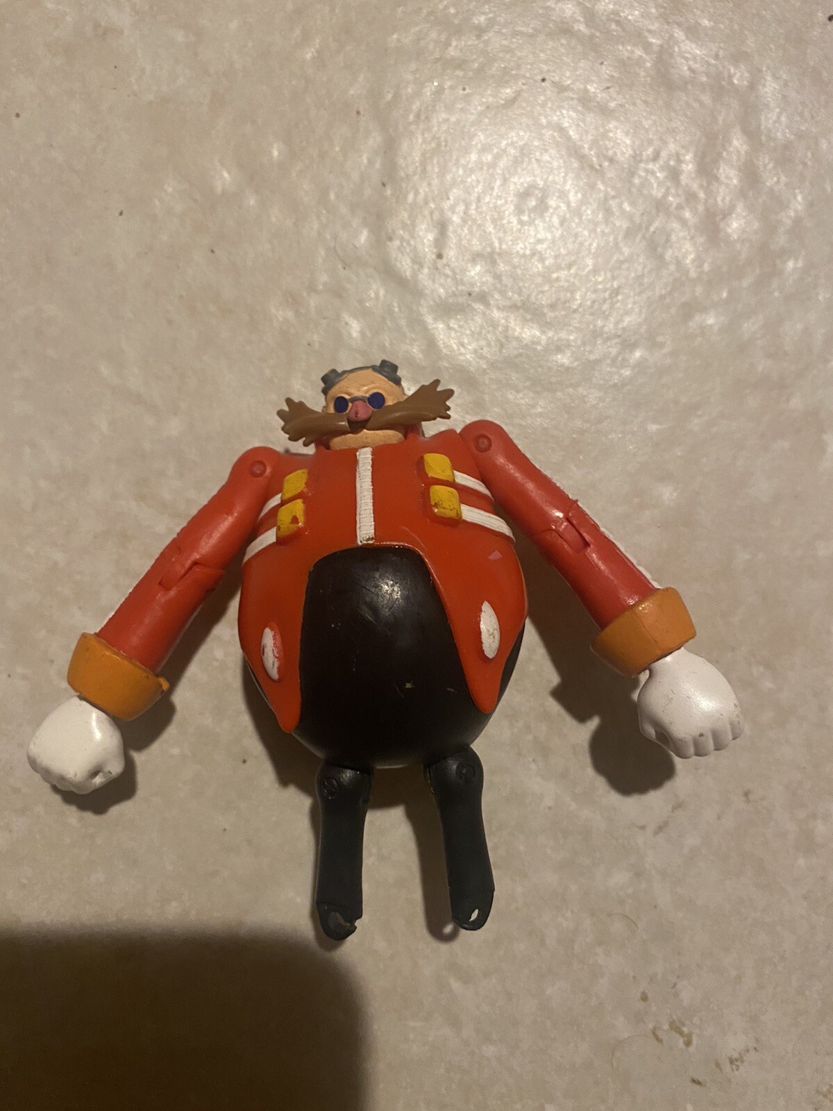 Vintage Eggman Dr Robotnik Keychain Figure Toy Sega Sonic the Hedgehog 1990s | eBay