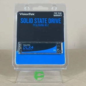 New VisionTek DLX4 Pro OPAL 2.0 2280 PCIe Gen4x4 NVMe M.2 4TB Solid State Drive - Picture 1 of 2