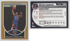 2007-08 Bowman Draft Picks & Stars Gold Refractor /99 Wilson Chandler Rookie RC