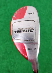 Synchron Medic HB-3 RH 3 Hybrid/Iron 18* Rifle Steel Golf Pride Grip 42" - Picture 1 of 14