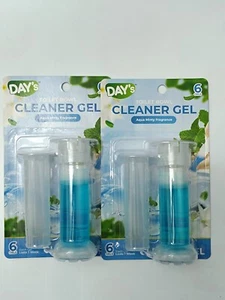 2PCS 6 GEL Fragrance toilet bowl cleaner, refreshing last for 1 week - Picture 1 of 13