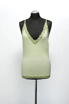 Nice Connection Damen Trägershirt Top BH-Shirt 42 grün hellgrün Stretch - Bild 1 von 4