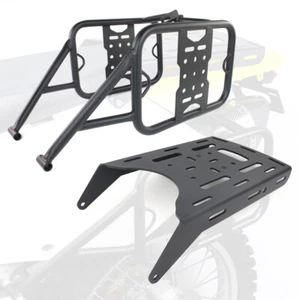 Fit For Suzuki DRZ400SM DR-Z400SM 2005-2024 Side Crash Bars Luggage Rack - Foto 1 di 17