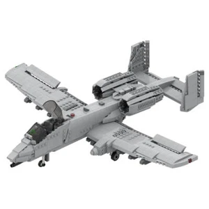 Custom MOC-46317 A-10 Thunderbolt II Military Model 1224 Parts for Age 10+ - Picture 1 of 5