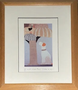 Litografía firmada por Laura Fiume El árbol de los suspiros arte enmarcado Italia - Imagen 1 de 3