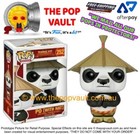 FUNKO POP VINYL MOVIES DREAMWORKS KUNG FU PANDA 252 PO WITH HAT BNIB + PROTECTOR