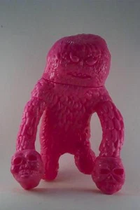 FOREST MONSTA PINK SOFUBI KAIJU JAPAN ULTRA LIMITED EDITION VINILE MONSTER FIGURE - Foto 1 di 1