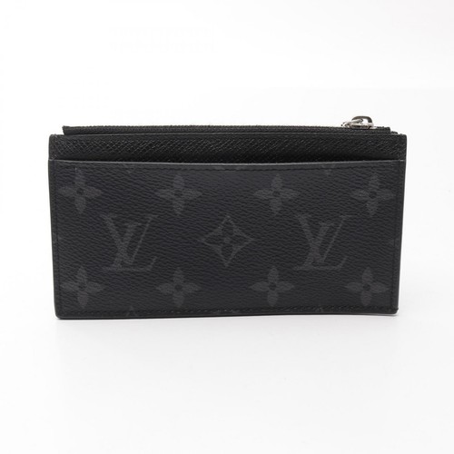 LOUIS VUITTON（LV） LOUIS VUITTON Portamonete M30271 Damier Grafite Tela Pelle Nero Us