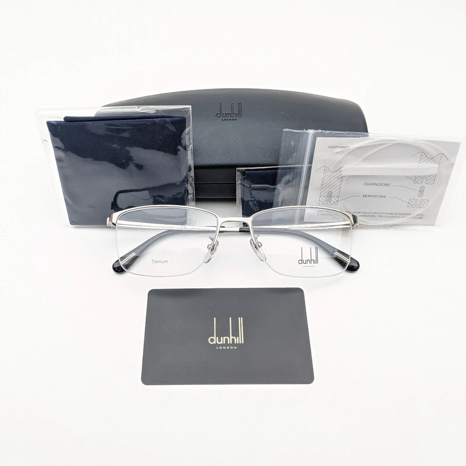 🕶️Made in Italy! Dunhill VDH115G Eyeglasses 57/18 145 | ALT259🕶️ - Image 1 of 4