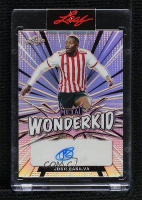 2022 Leaf Metal Wonderkid Auto /40 Josh Dasilva #WK-JD1 Rookie Auto RC - Image 1 of 2