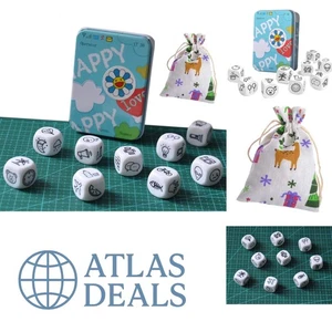 Iconic DIY Storytelling Game - 9 Dice for Unlimited Story Combinations for Kids - Picture 1 of 8