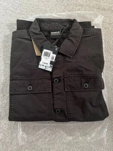 Barbour International Arlo Overshirt Shirt Black, Medium - BNWT - RRP £100 - Picture 1 of 4