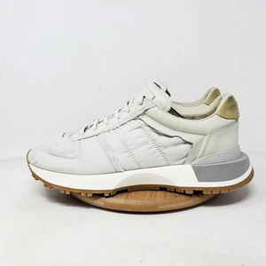 Zapatilla deportiva Maison Margiela Runner Evolution para hombre 43 blanca escarcha con cordones baja comodidad - Imagen 1 de 16