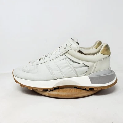 Maison Margiela Runner Evolution Mens 43 Frost White Lace Up Low Comfort Sneaker - Image 1 of 4