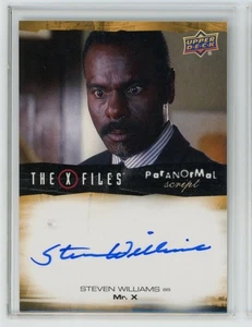 2025 Upper Deck The X-Files Steven Williams Mr. X AUTO Autograph - Picture 1 of 1
