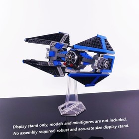 Display Stand for LEGO 6206 7263 7146 TIE Fighter, stand only no model.