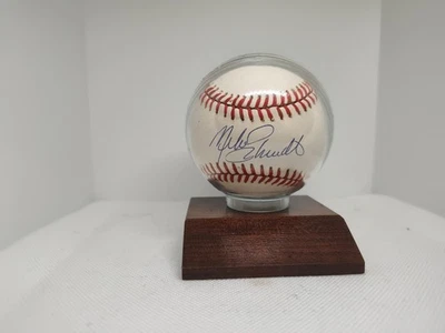 Mike Schmidt Signed Official National League Baseball PSA DNA COA - Image 1 of 4