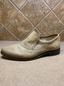 Mocasines sin cordones Free People para mujer talla 7,5 EE. UU. marrón gamuza cuero punta puntiaguda - Imagen 1 de 22