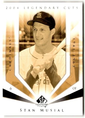 Stan Musial 2004 SP Legendary Cuts #109 St. Louis Cardinals - Image 1 of 2