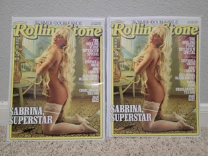 2× 2025 Rolling Stones Magazine July- August  Sabrina Carpenter Iss. 1401/1402 - Picture 1 of 1