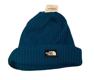 Gorro salado juvenil The North Face en Deep Lagoon nuevo con etiquetas  Foto 1 de 4