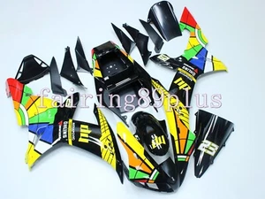 Black Yellow Red Green ABS Injection Fairing Kit Fit for 2002 2003 YZF R1 - Picture 1 of 8