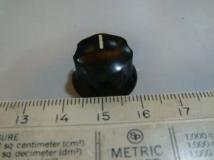 Vintage USA Made 1/8 inch 3.175mm Shaft Bakelite Knob  - Free Shipping - Picture 1 of 5