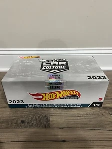 New In Box Hot Wheels HJV98 Car Culture & Team Transport Factory Set - Picture 1 of 3
