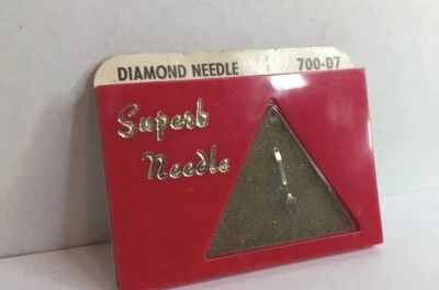Vintage  700-D7 Diamond turntable Needle Astatic N8-7 Vaco Stereo  - Image 1 of 2