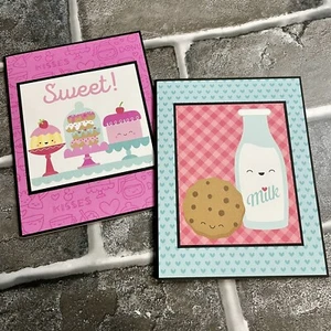 Kawaii Sweets Blank Booklets - Diary - Junk Journals - Gift Book - Scrapbook - Picture 1 of 3