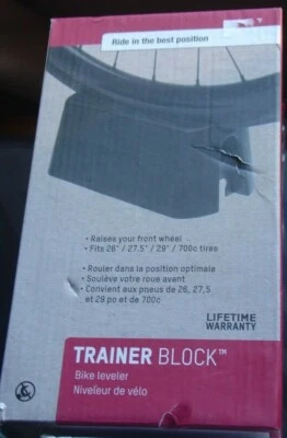 New Blackburn Bike Leveler Bicycle Plastic Trainer Block Free Shipping - Image 1 of 4