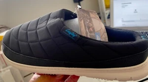lazystep mens puffer slippers with memory foam - Picture 1 of 2
