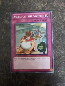 Asleep At The Switch Trap 1st Edition YuGiOh Card GENE-EN063 - Picture 1 of 2