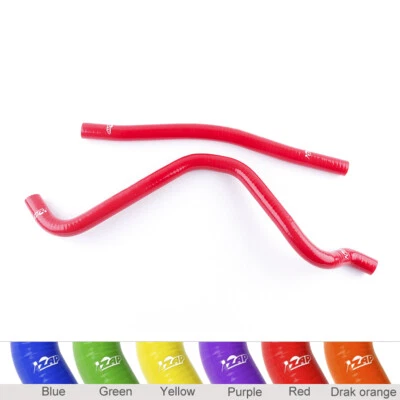 Red for 2001-2009 Polaris Scrambler 400 500 Silicone Radiator Coolant Hoses Kit - Image 1 of 2