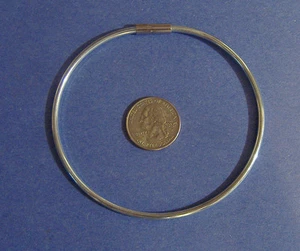 LUCKY LINE 3 1/2" PULL APART JAILER KEY RING MADE IN USA - Picture 1 of 5