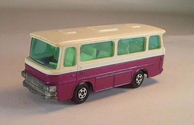 Matchbox Superfast Nr. 12 Setra Coach lilametallic schmale Hohlräder 1 #454 - Bild 1 von 3