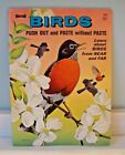 Vintage Artcraft Birds Push Out and Paste Without Paste Book