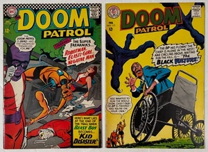 The Doom Patrol 108 and 117 - Hot DC Comics TV Show - Silver Age Lot 1966-1968 - Picture 1 of 3