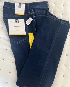 Member's Mark Women's Straight Jeans Size 8 Dark Wash - Picture 1 of 8