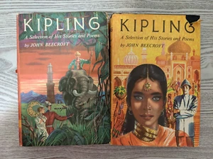 Kipling Books A Selection of His Stories and Poems Vol 1 & 2 1956 John Beecroft - Bild 1 von 3