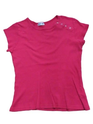 Babydoll acanalado de colección Energie para mujer Y2K cuello de hombro rojo broches de presión Foto 1 de 4
